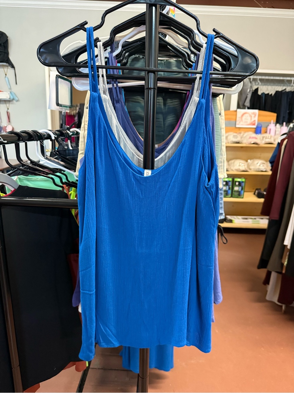 Zenana Outfitters Classic Blue Lightweight Camisole